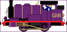 Matthew's purple livery