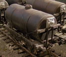 Troublesome Trucks (narrow gauge vertical rectangular faces with pointed nose)