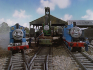 Thomas with Edward and Trevor