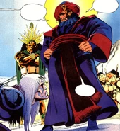 Theleb K'aarna gloating over Elric