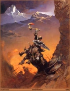 Eternal Champion by Frank Frazetta