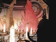 The Ruby Throne's magnificence