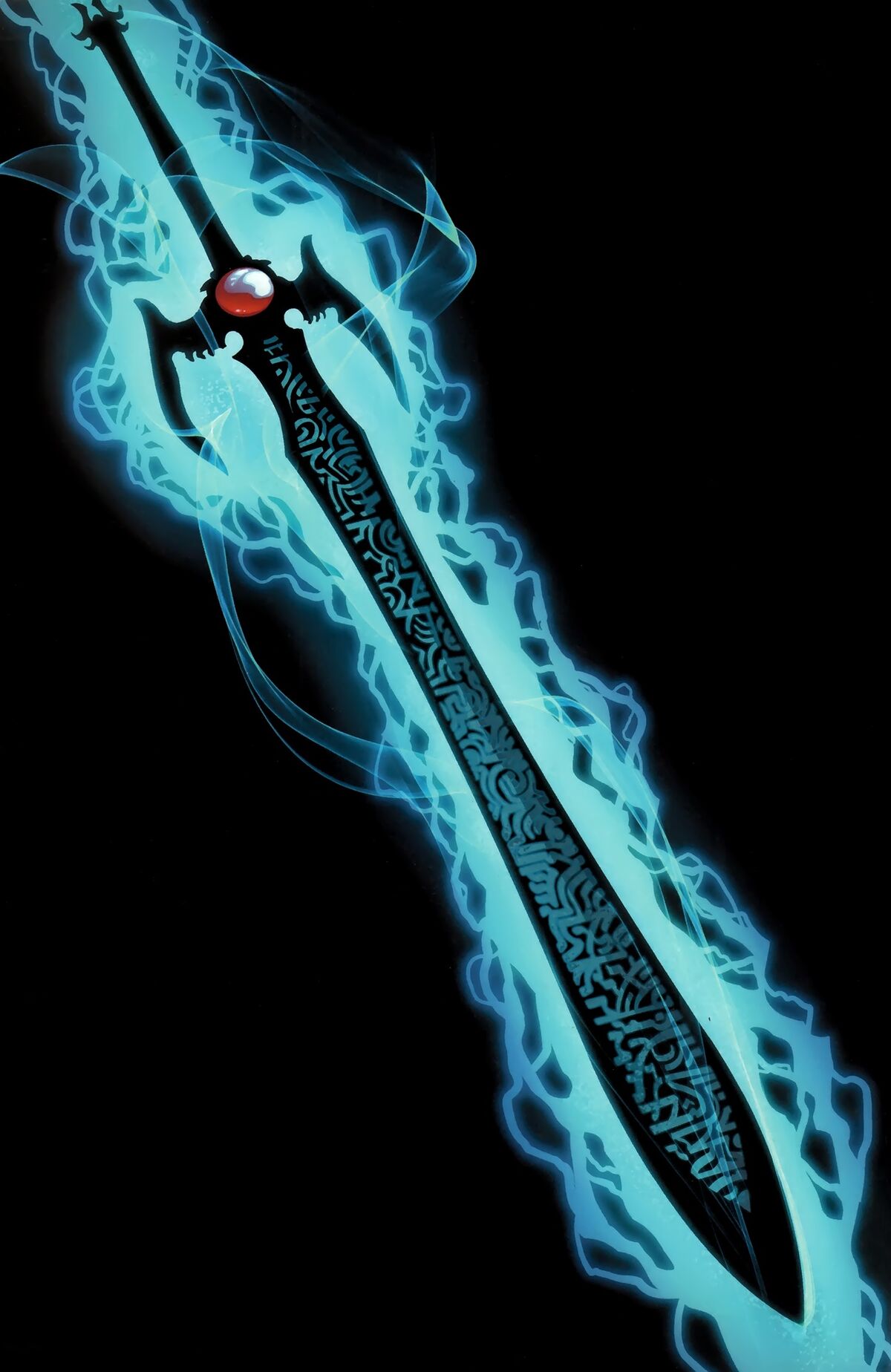 The dark blade (magic sword)