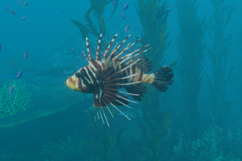 Lionfish, Stranded Deep Wiki