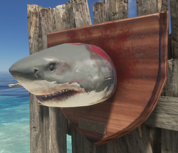 console] Shark trophy not brown when crafted. (Gotta craft them all!  Trophy) : r/strandeddeep