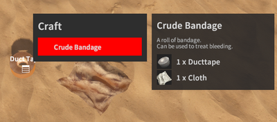 Bandage craft