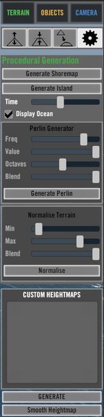 Terrain Settings