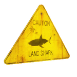 Land Shark Sign