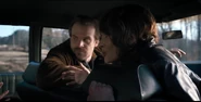 Joyce and Hopper trying to get Nancy to figure out where her brother could be.