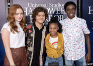 Priah, Sadie, Gaten and Caleb