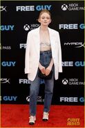 Sadie sink free guy premire2