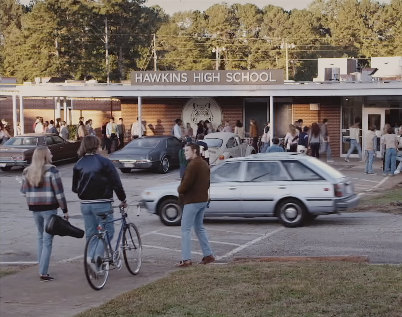 Netflix Boy's Stranger Things Hawkins High School Tiger Music