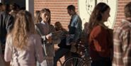 S1E1-Nancy arriving at school