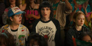 The Pep Rally at school