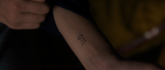 Eleven's tattoo.