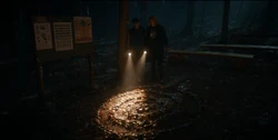 Will and Robin finding a mandala