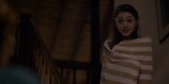 Nancy coldly telling Barb to go home.