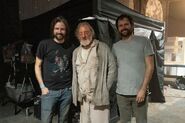 Duffer Brothers with Robert Englund