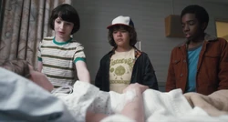 Will's friends visit him in the hospital.