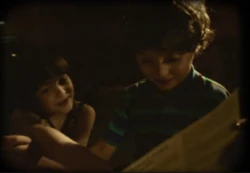 Will and Mike discovering a D&D set