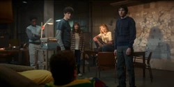 Will and the others discuss using Derek as an inside person