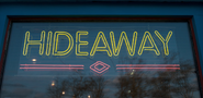 Hideaway sign