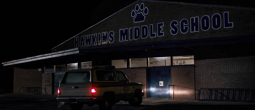 Netflix Boy's Stranger Things Hawkins High School Tiger Music