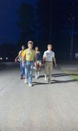 Teammates Walking