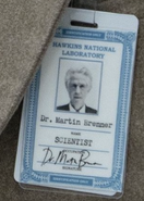 Brenner's key card (1979)