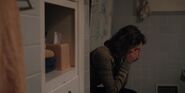 Nancy crying; still feeling guilty for Barb's death.