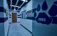 Hallway at Hawkins Middle School