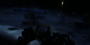 Max commenting on the fog.