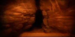 Will seeing a flickering vision of the cave entrance