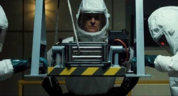 Brenner oversees the line installation