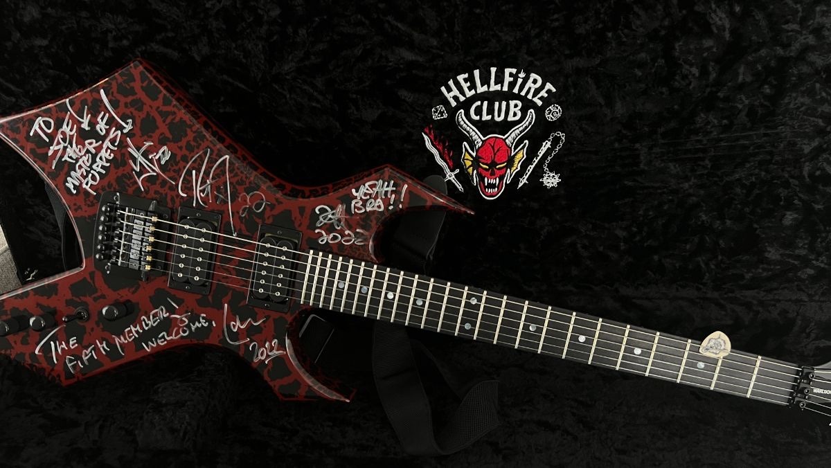 Stranger Things Eddie Munsons Guitar Most Metal Ever 