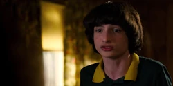 Mike, accidentally confessing his love for Eleven.