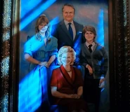 A photograph of Chrissy and her family.