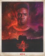 Lucas' Season Four character poster.