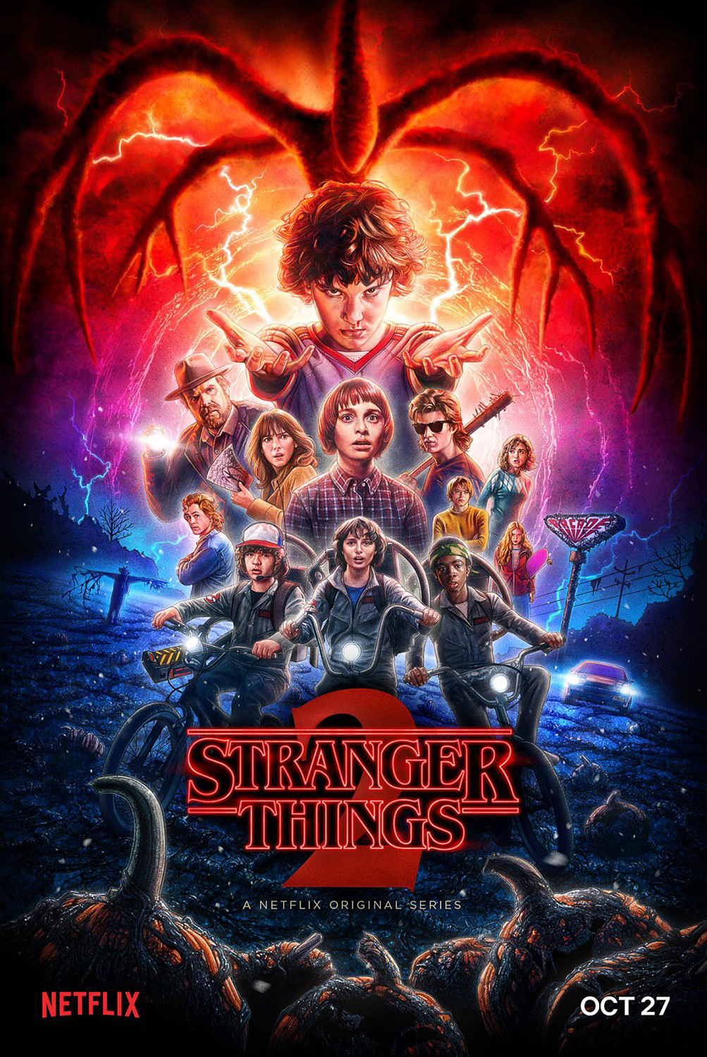 IMDb on X: #StrangerThings Season 2 casts Sean Astin, Paul Reiser, and  Linnea Berthelsen:   / X