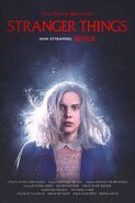 Eleven on a Twitter promo poster paying homage to the 1984 film Firestarter.