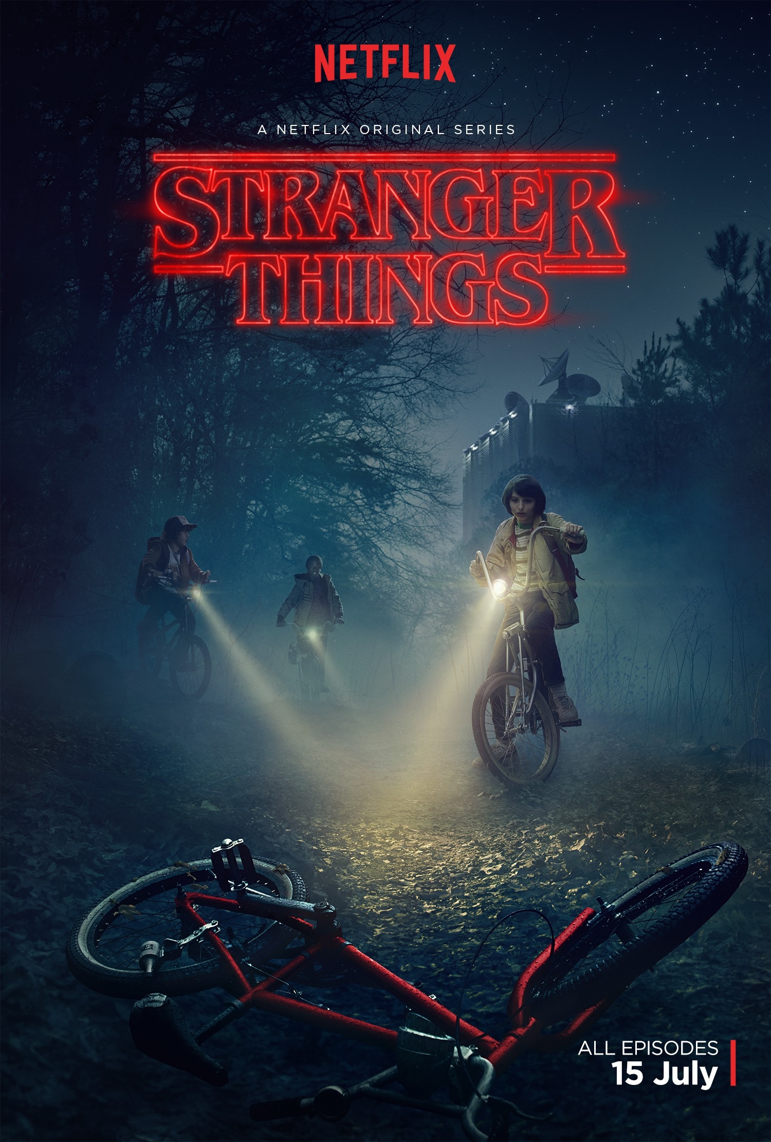 Stranger Things Season 5 The Final Season Netflix A4 Poster Art