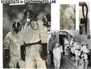 ST1 Costume Mood Board – Scientists in Contaminated Lab