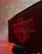 ST5 logo on set chair
