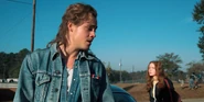 Billy telling Max the next time she's late, she's skateboarding home.