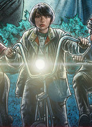 Mike on the main Season One poster.