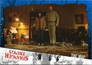 Stranger Things The Map Welcome To The Upside Down Topps Card.