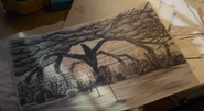 Will's illustration of the Mind Flayer.