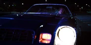 Billy threatening to run over the Party if they try to escape.