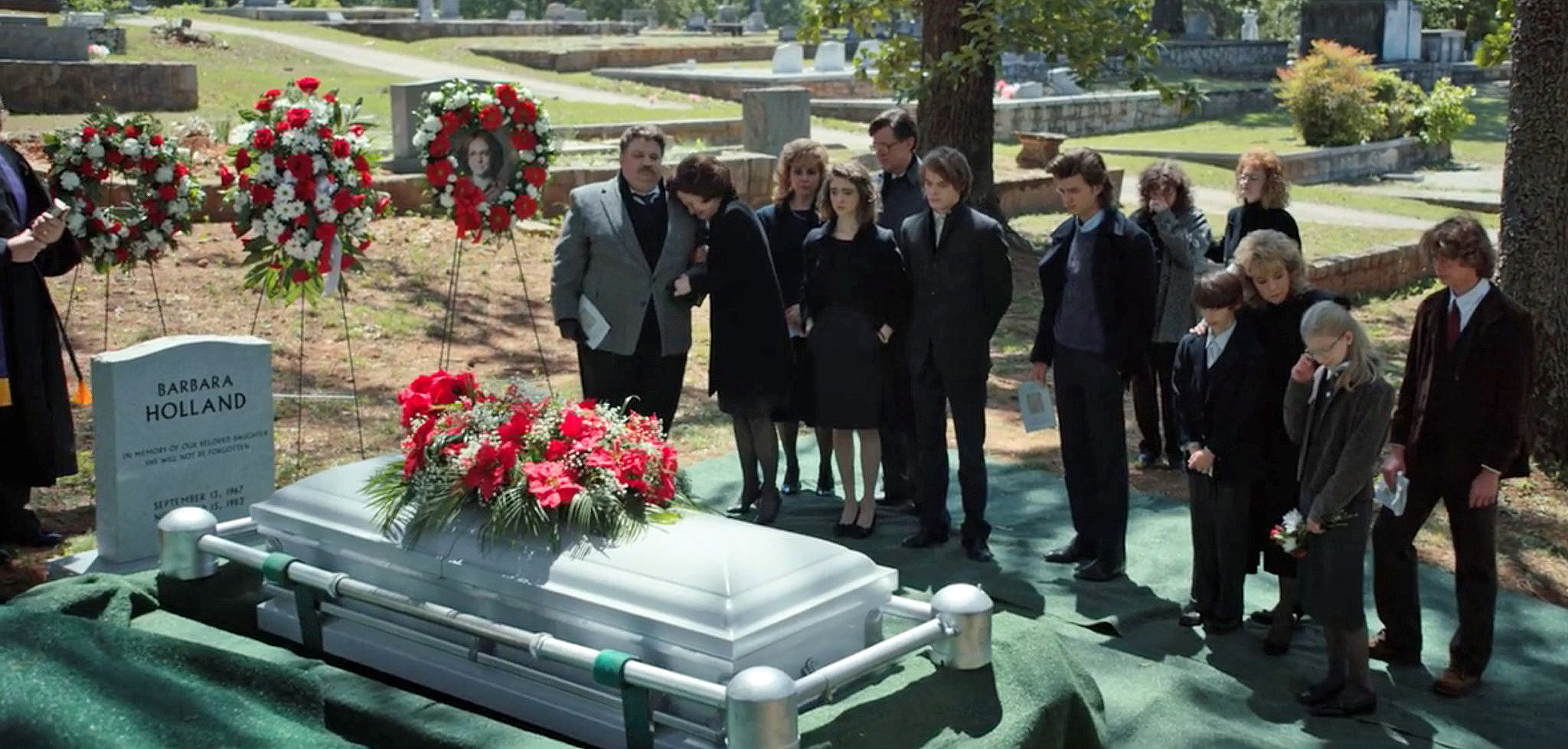 Funeral of Barbara Holland, Stranger Things Wiki