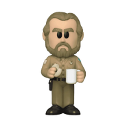 Funko Vinyl SODA Hopper Stranger Things figure.